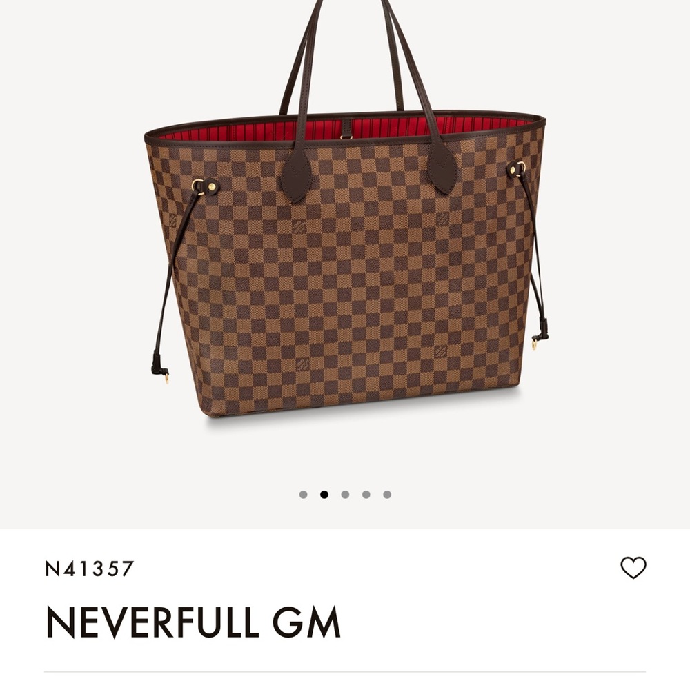 Gently loved Louis Vuitton Neverfull GM Damier Ebene. Incl. Pochette. Authentic.